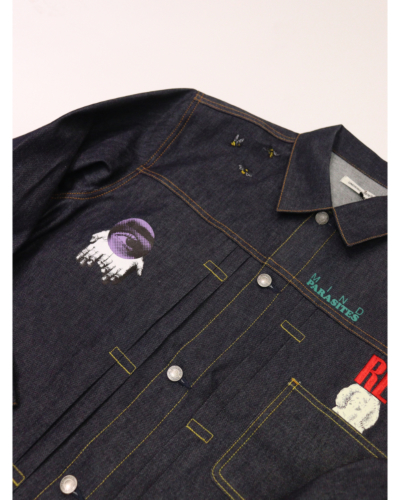 UNDERCOVER（アンダーカバー) UP1F4206 モチーフコラージュデニム