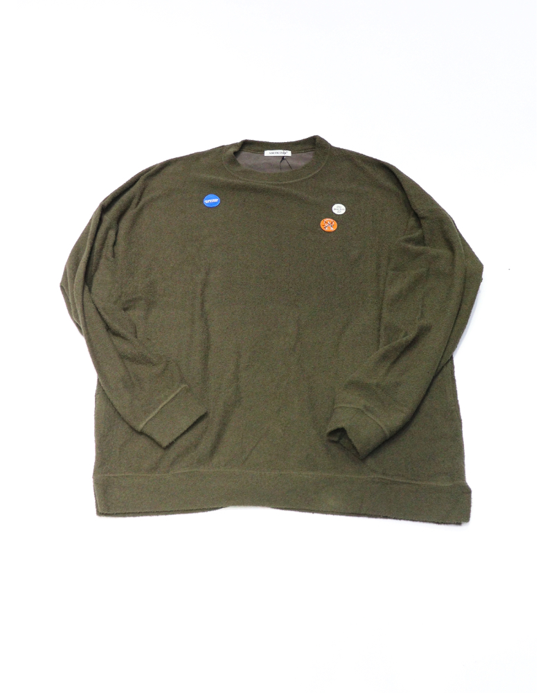 UNDERCOVER（アンダーカバー）UP2E4801 バッジ刺繍パイルL/S TEE