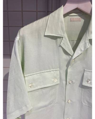 ULTERIOR(アルテリア)USH72-LA236 TA/R/L TWILL OPEN COLLAR SHIRTの