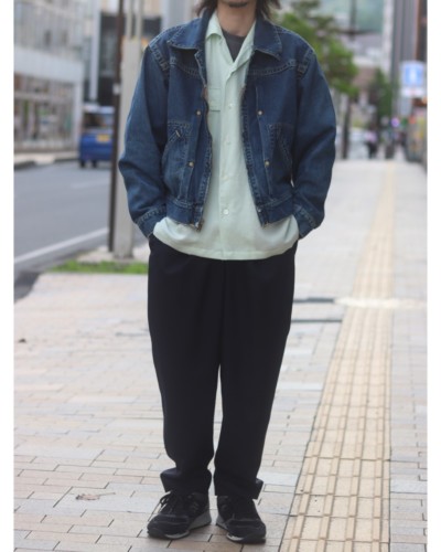 ULTERIOR(アルテリア)USH72-LA236 TA/R/L TWILL OPEN COLLAR SHIRTの