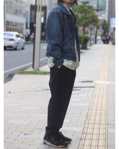ULTERIOR(アルテリア)USH72-LA236 TA/R/L TWILL OPEN COLLAR SHIRTの