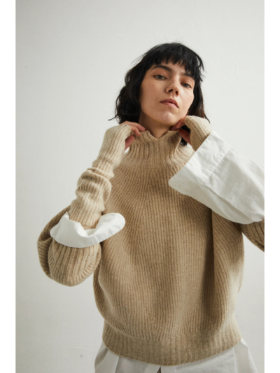 unfil（アンフィル）WFFL-UW124 superfine lambs & chenille ribbed