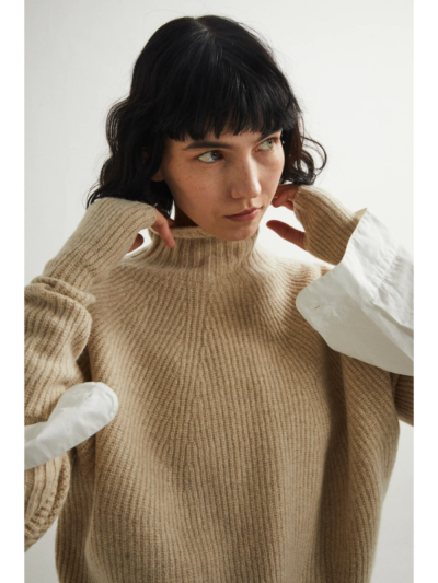 unfil（アンフィル）WFFL-UW124 superfine lambs & chenille ribbed