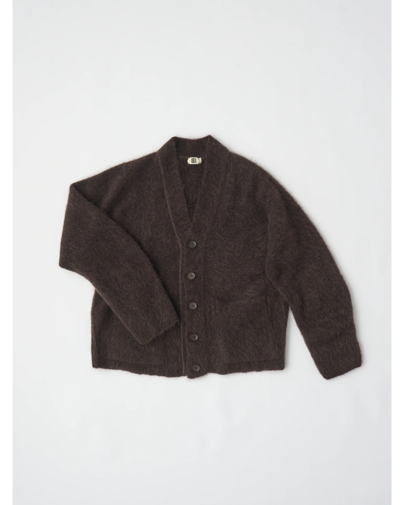 unfil / カーディガン(厚手)/1/モヘア/CML/WOFL-UW113 unfil（アンフィル）WVFL-UW113 STRETCH SUPERKID MOHAIR C/Dの通販