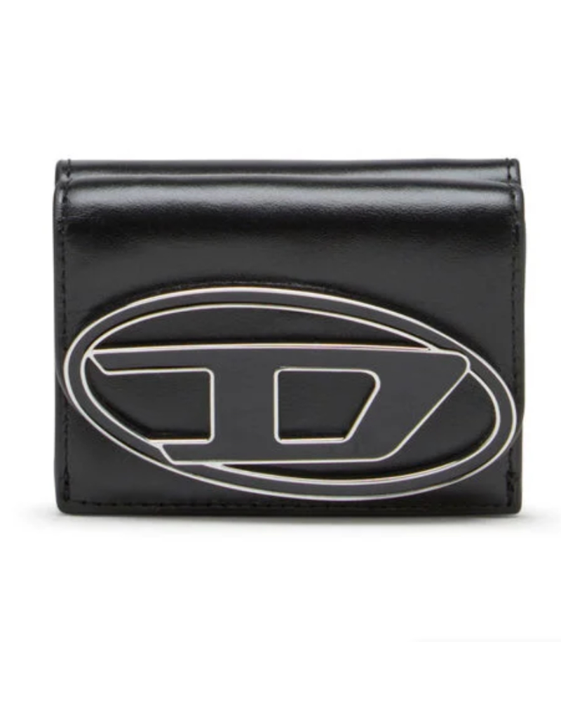 DIESEL (ディーゼル) X09887 Tri-fold wallet in leatherの通販