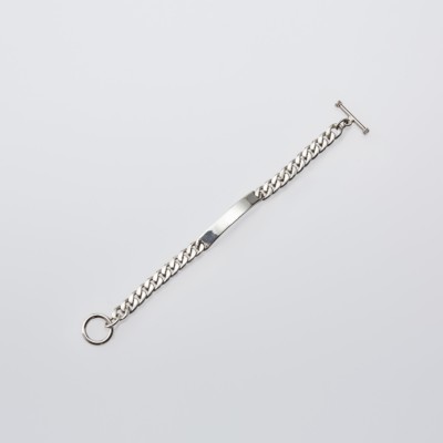 XOLO JEWELRY ショロ ジュエリー ブレスレット　19cm XOLO（ショロ）XOB036-19 I.D Basic Link bracelet -8mm-の通販