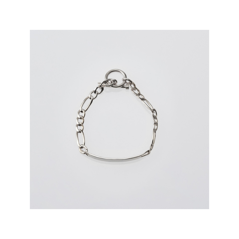 XOLO（ショロ）XOB040-19 I.D Figaro Link Bracelet (19cm)の通販