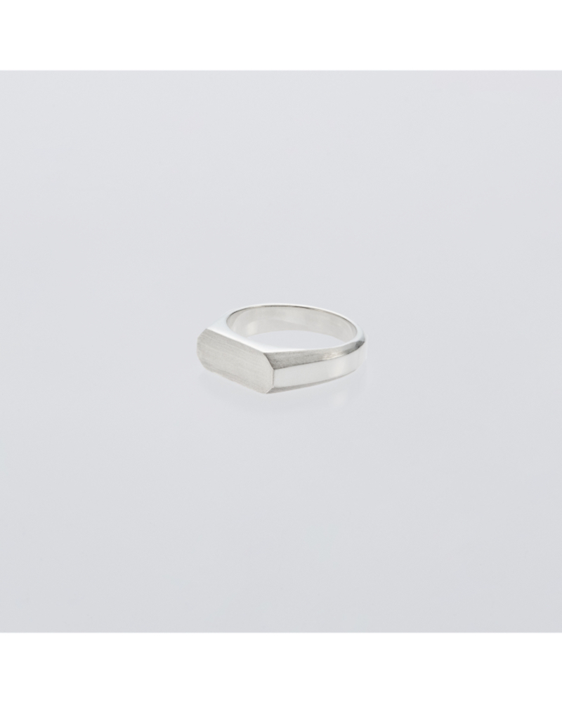 XOLO（ショロ）XOR121 Signet Ring with Hair Line -Thick-の通販