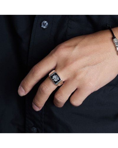 XOLO（ショロ）XOR126 Signet with Black Flower Ringの通販 - BOOMERANG