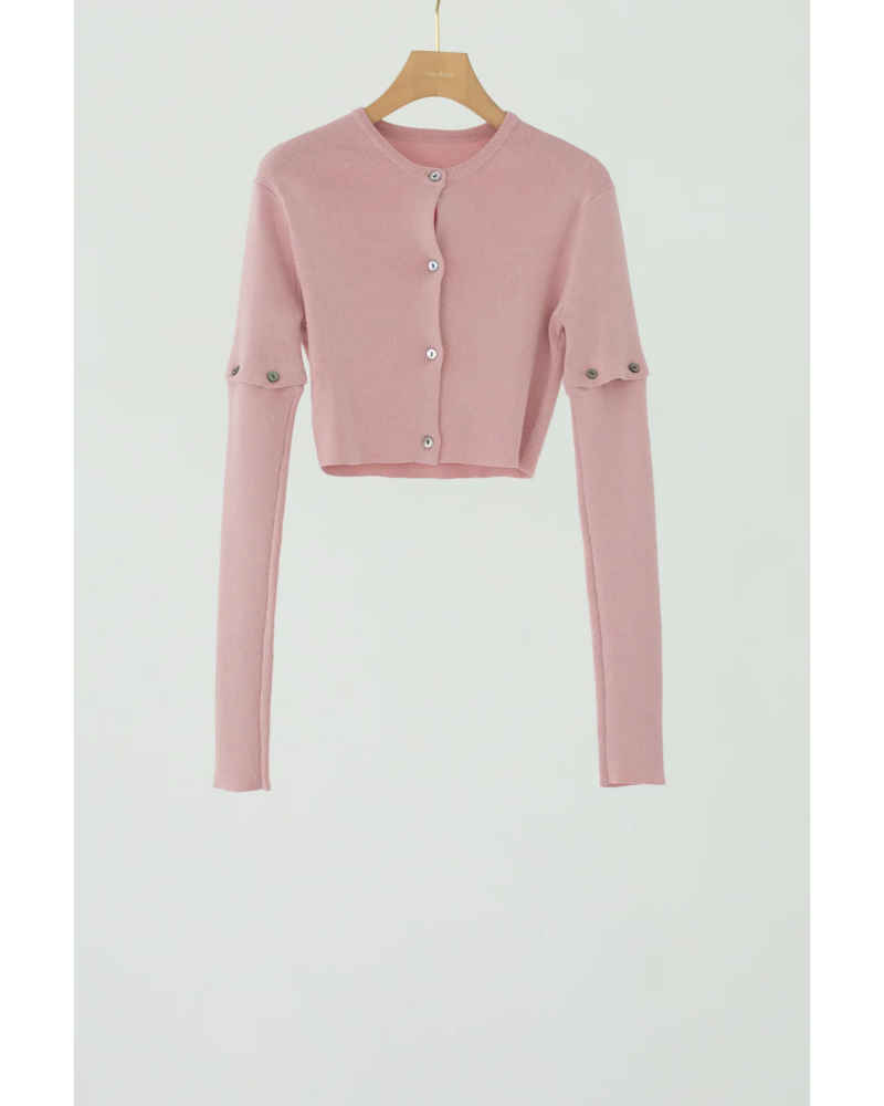 LITTLE $UZIE (リトルスージー) ls62577K COTTON RIB KNIT DETACHABLE