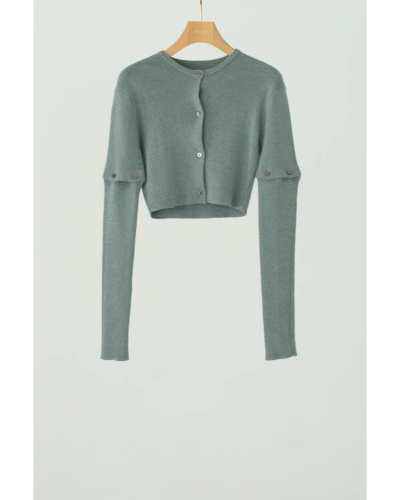 LITTLE $UZIE (リトルスージー) ls62577K COTTON RIB KNIT DETACHABLE