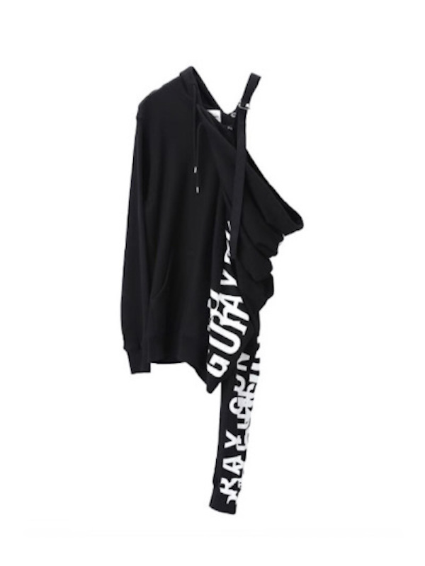 STAND COLLAR OVER COAT <HEAVY MOLESKIN> with WAPPEN (BLACK