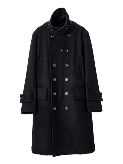 TAKAHIROMIYASHITATheSoloist.（タカヒロ ミヤシタ ザ ソロイスト） sj0015bAW23 right - left  pencil silhouette double breasted peacoat.の通販 - BOOMERANG