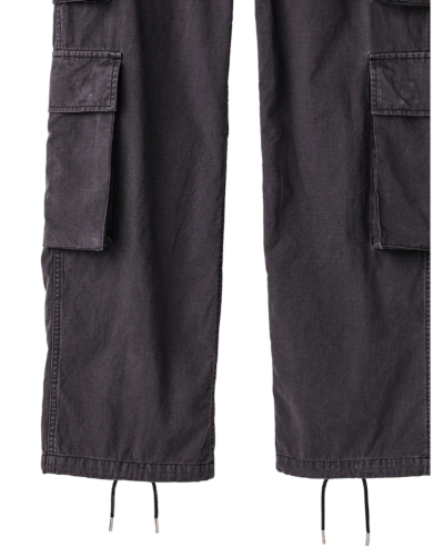 argue 新品未使用タグ付きMELLOW PANTS doublet/ダブレット】カーゴパンツ OVER DYE NYLON CARGO PANTS